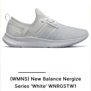 New Balance Womens FC Nergize V1 WNRGSTW1 Ivory Running Shoes Sneakers - 9 WIDE